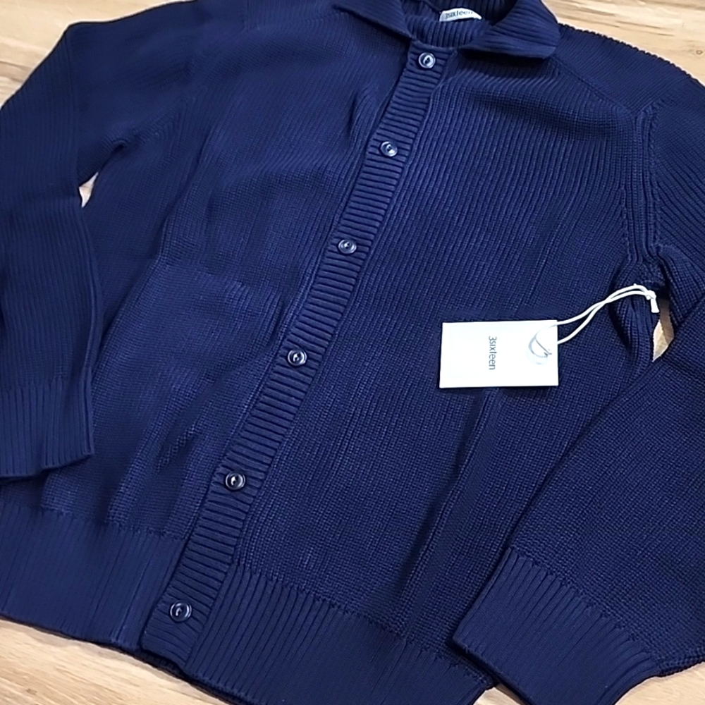 3sixteen Cardigan Sweater New - Picture 3 of 4